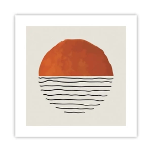 Poszter - Japán hangulatban - 40x40 cm