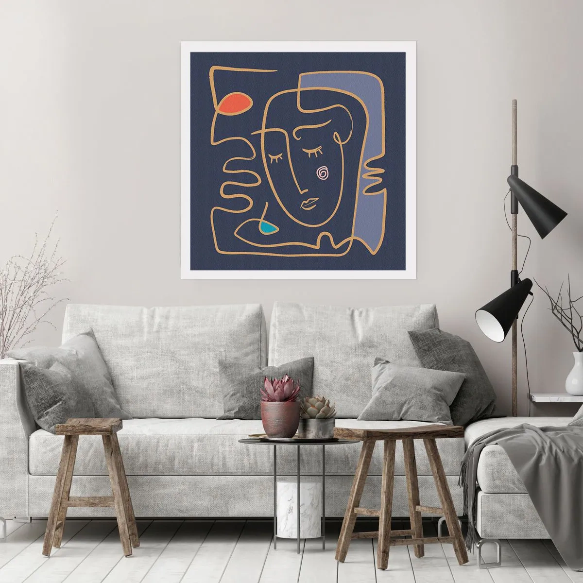 Poszter - Álmodozásban - 50x50 cm