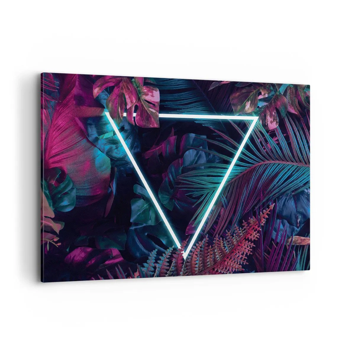 Vászonkép - Disco stílusú kert - 100x70 cm