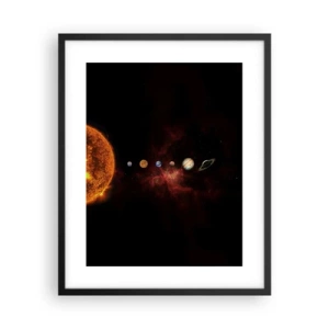 Poszter fehér keretben - A szomszédságunk - 40x50 cm