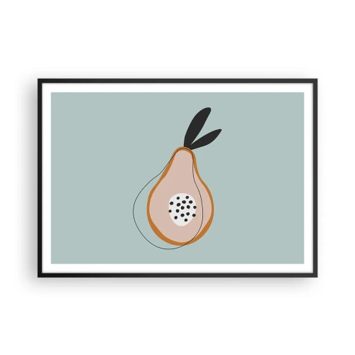 Poszter fehér keretben - Behatolás a dolgok természetébe - 100x70 cm