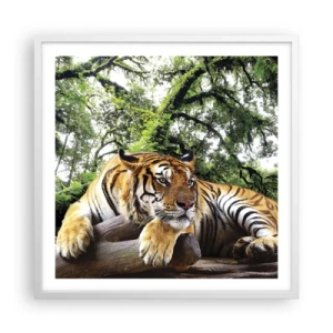 Poszter fekete keretben - Tisztelettel - 60x60 cm