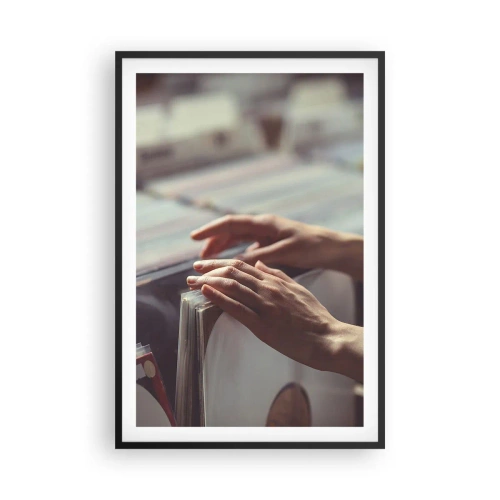 Poszter fehér keretben - Érzelmeket keresése - 61x91 cm