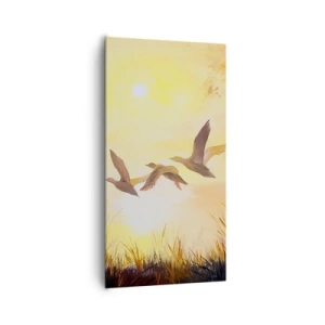 Vászonkép - Egy hosszú utazás kezdete - 65x120 cm