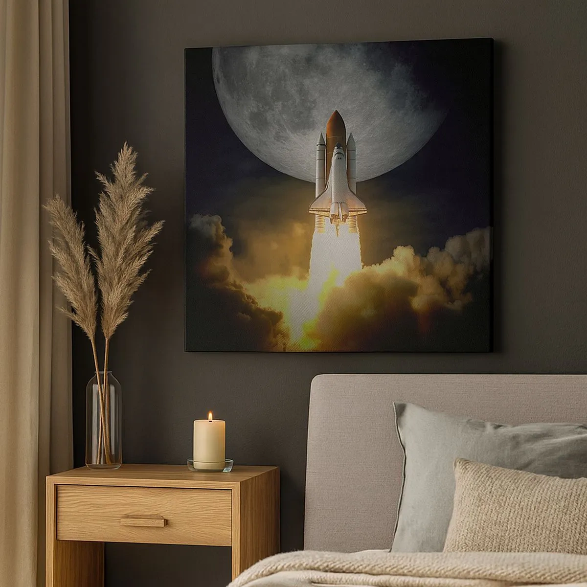 Vászonkép - Egy földöntúli kaland kezdete - 30x30 cm