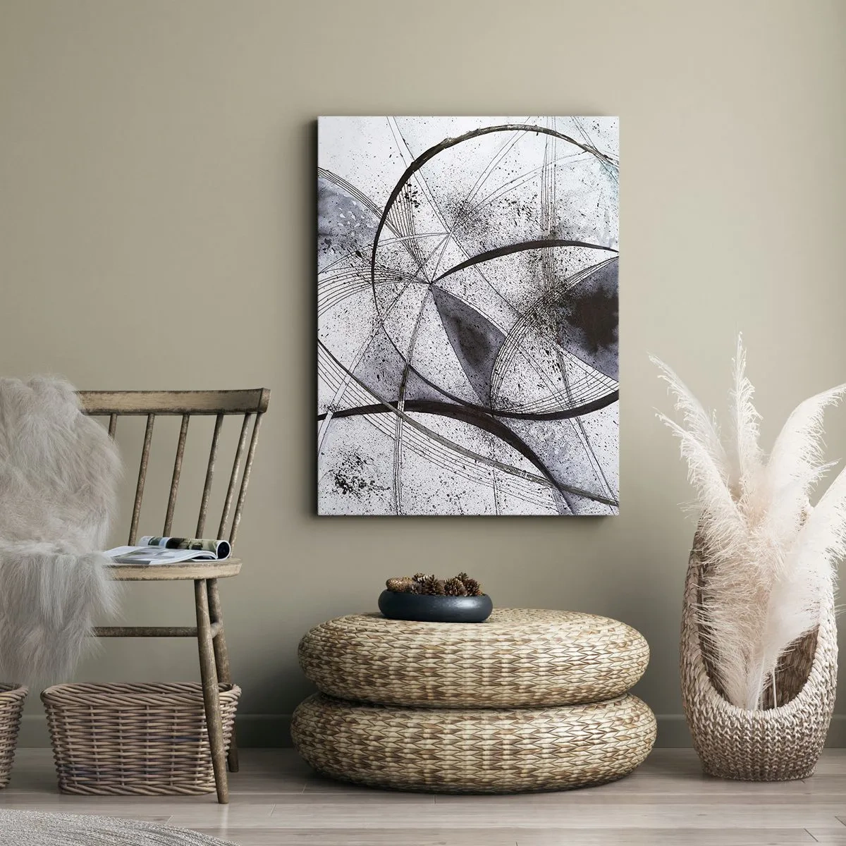 Vászonkép - Futurisztikus fantázia - 55x100 cm