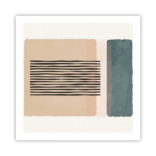 Poszter - Minden rendben - 60x60 cm