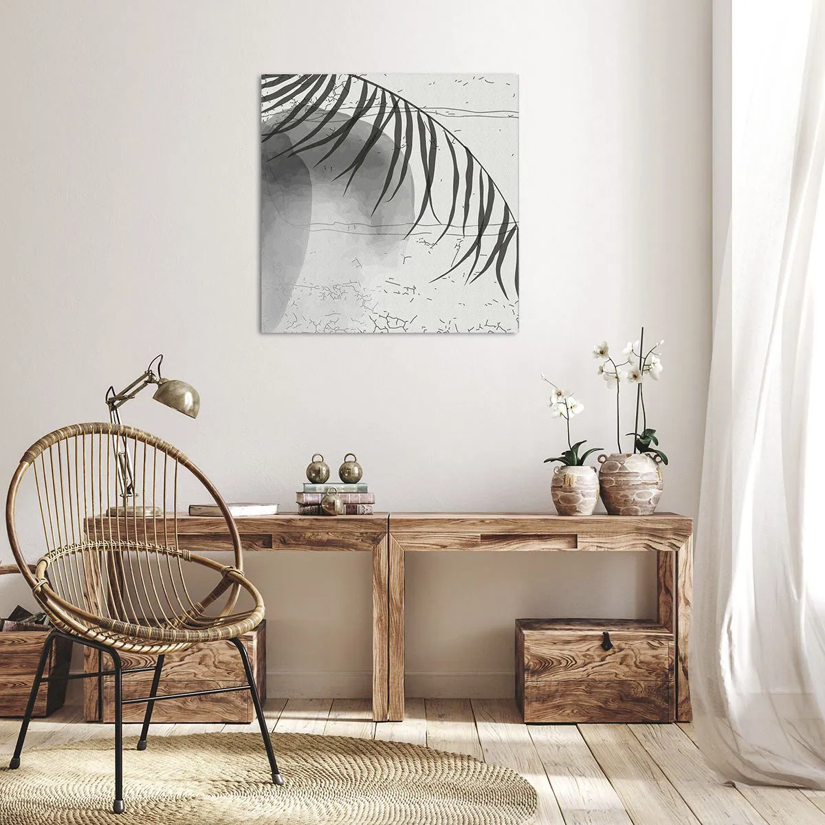 Vászonkép - A természet finom egzotikuma - 60x60 cm