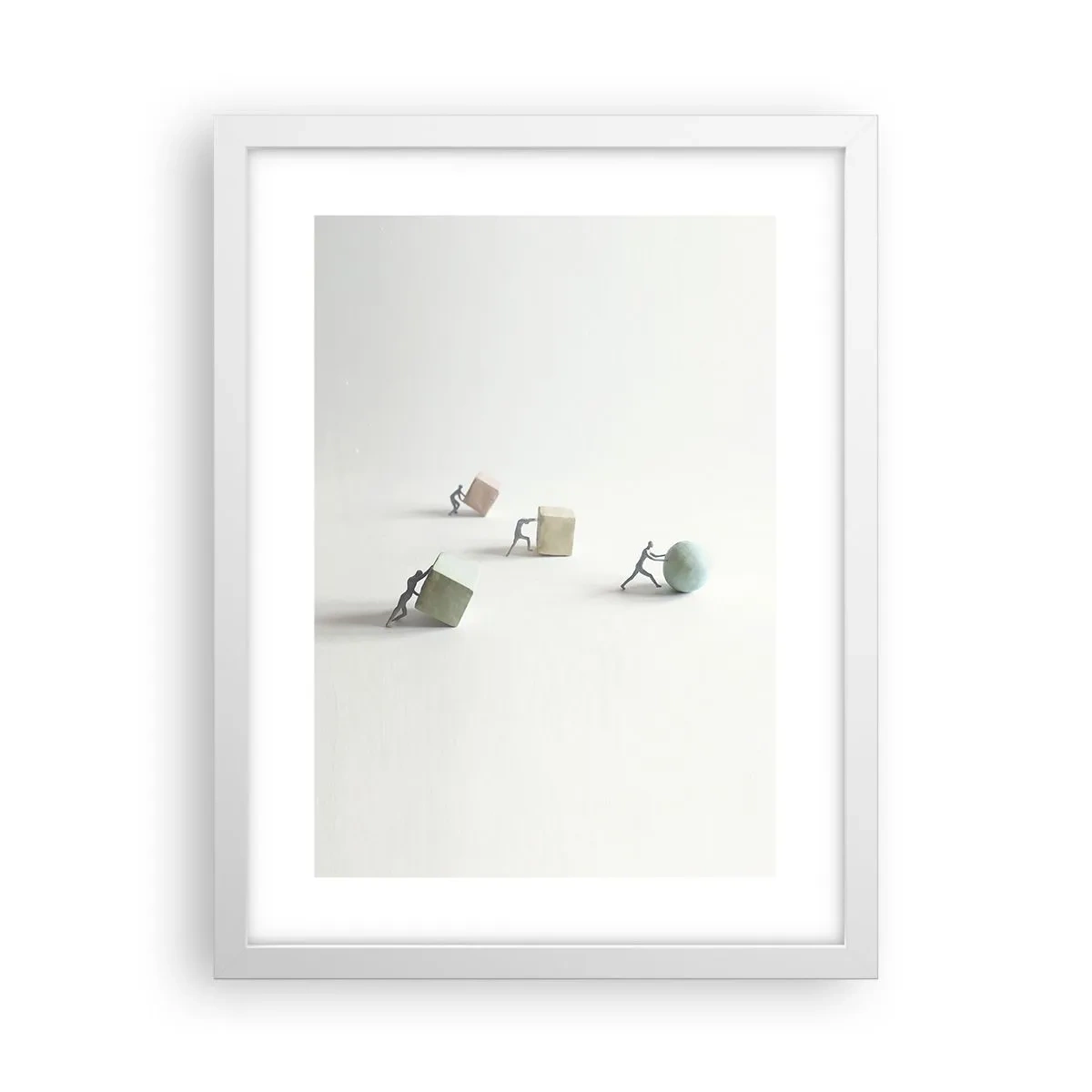 Poszter fekete keretben - Maga az élet - 30x40 cm