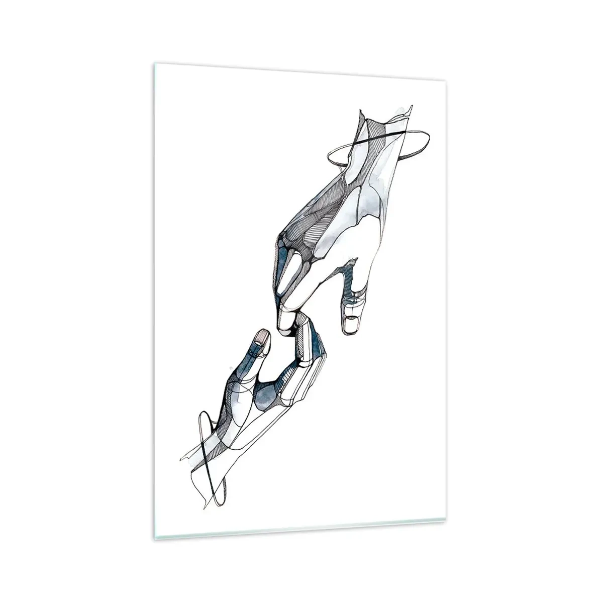 Üveg kép - Szép gesztus - 80x120 cm