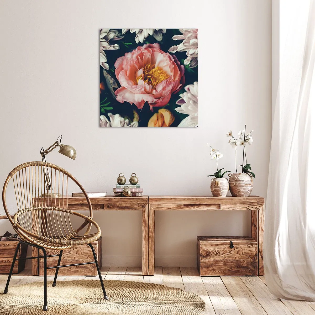 Vászonkép - Barokk pompával - 60x60 cm