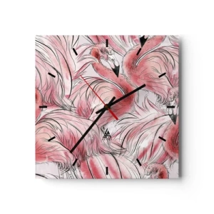 Falióra, Óra - Madári  corps de ballet - 40x40 cm