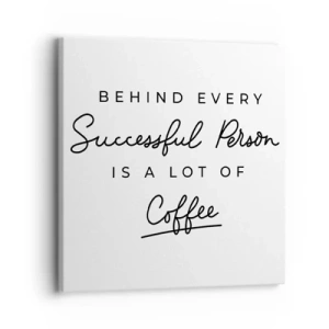 Vászonkép - A siker titka - 30x30 cm