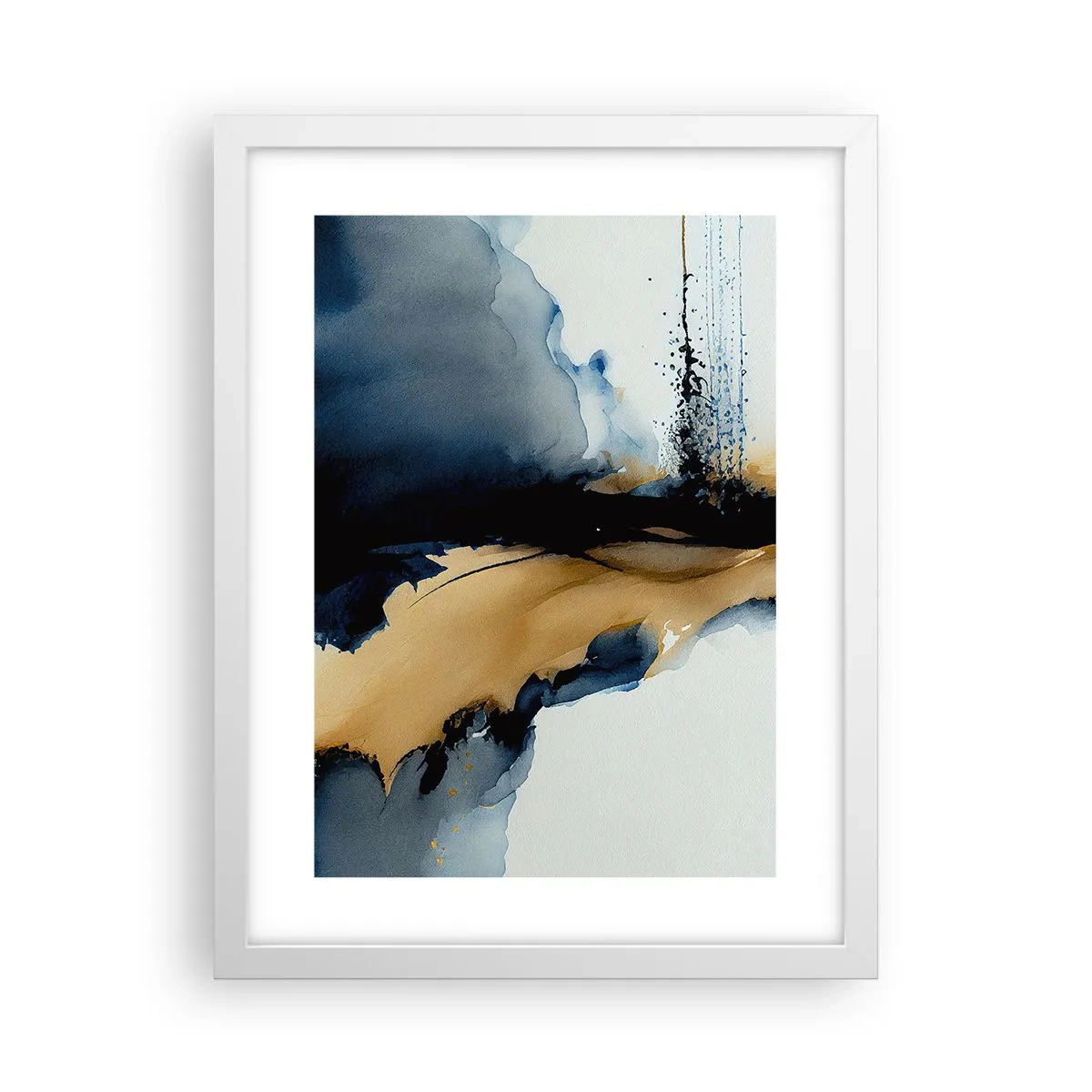 Poszter fekete keretben - A fátyol mögött - 30x40 cm