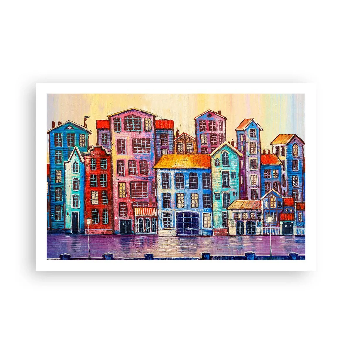 Poszter - Egy város, mint egy tündérmese - 91x61 cm