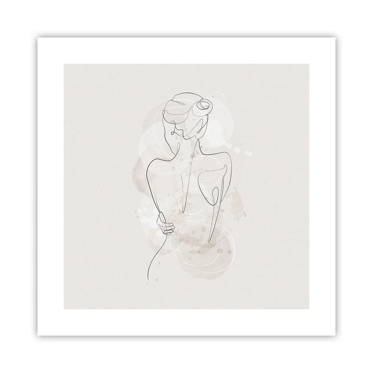 Poszter - Mint egy érzékeny hangszer - 40x40 cm