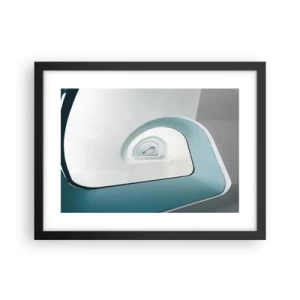 Poszter fehér keretben - A kék aljára - 40x30 cm