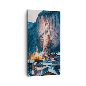 Vászonkép - A tél ragyogó szelleme - 55x100 cm