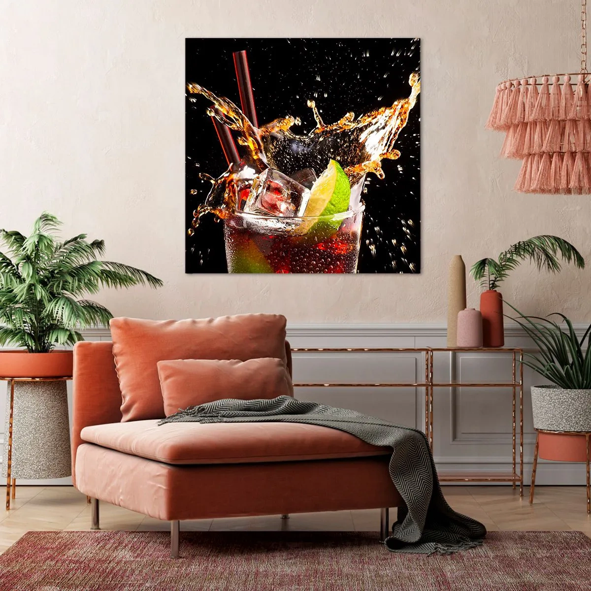 Vászonkép - A színek öröme és energiája - 60x60 cm