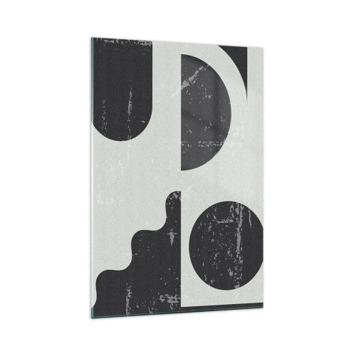 Üveg kép - Kompozíció fent és lent - 70x100 cm