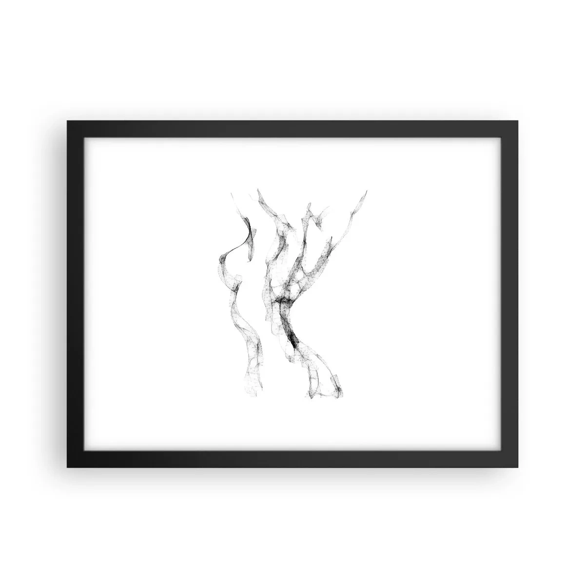 Poszter fehér keretben - Gyönyörű és erős - 40x30 cm