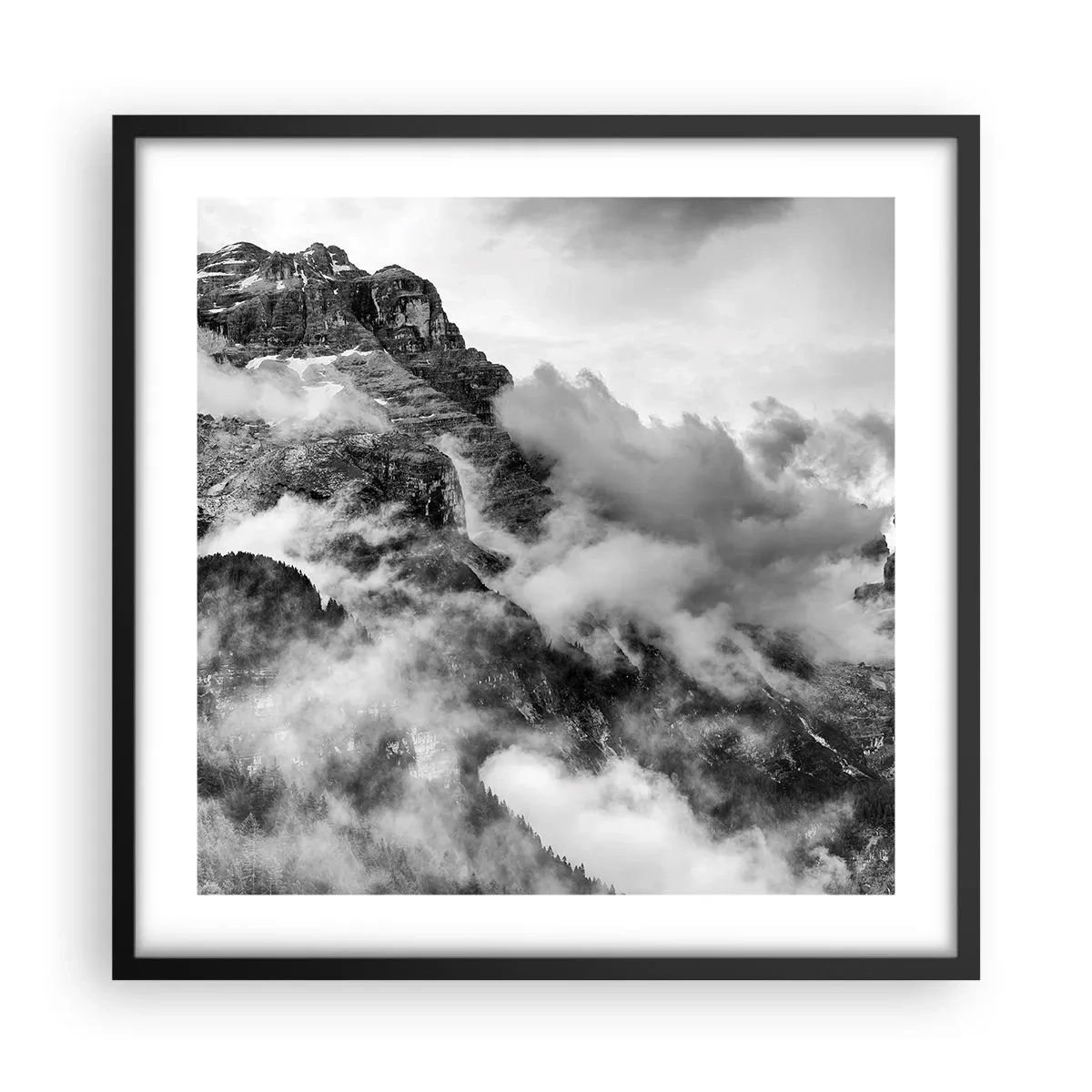 Poszter fehér keretben - Gyönyörű és kegyetlen - 50x50 cm