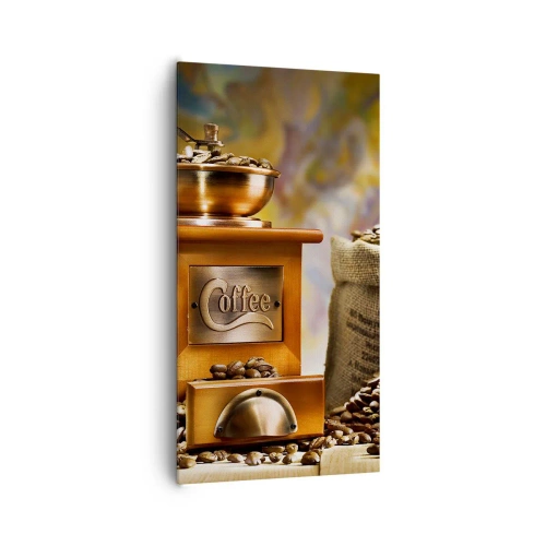 Vászonkép - A szemek ropogása, a daráló csörgése - 65x120 cm