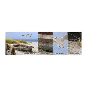 Fotótapéta Minta Premium Sand - Szélben fürödve - Tájkép, Strand, Dűnék - 100x30 cm