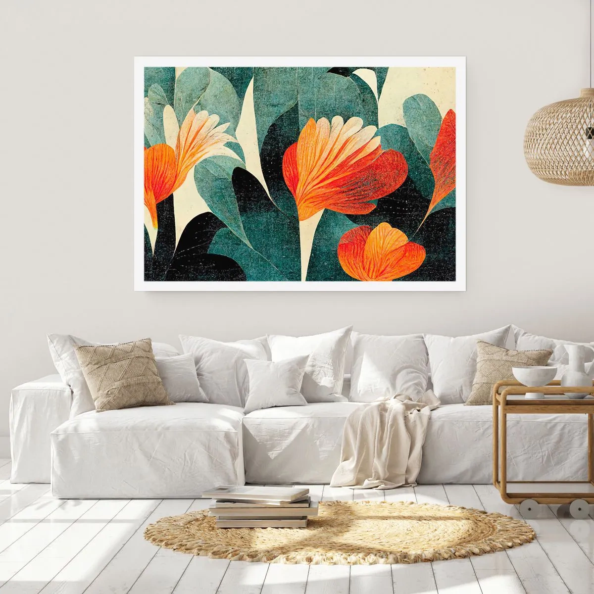 Poszter - A trópusok forrósága és a zöldellő hűvösség - 91x61 cm