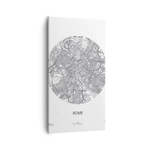 Vászonkép - Róma anatómiája - 55x100 cm