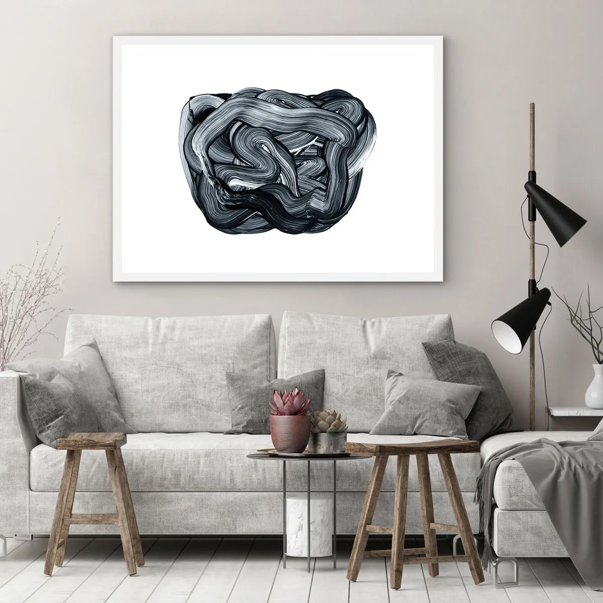 Poszter fekete keretben - Ez nem olyan egyszerű - 70x50 cm