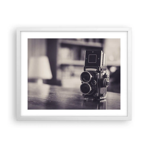 Poszter fekete keretben - Egy régi fénykép varázsa - 50x40 cm