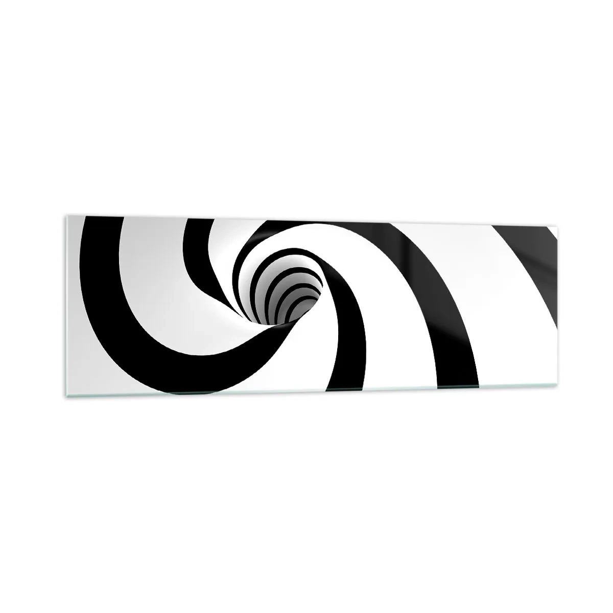 Üveg kép - Engedni az örvénynek? - 160x50 cm