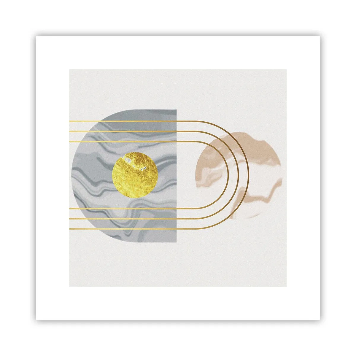 Poszter - Fényerő és ragyogás - 30x30 cm