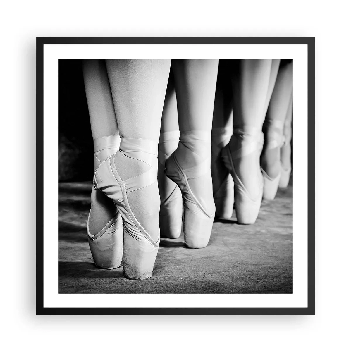 Poszter fehér keretben - Együtt, könnyedén - 60x60 cm