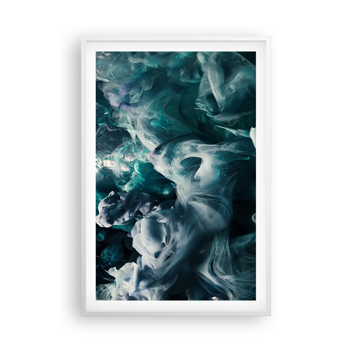 Poszter fekete keretben - A színek mozgása - 61x91 cm