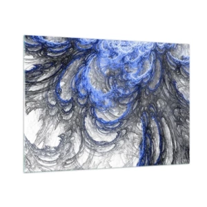 Üveg kép - Egy hullám születése - 100x70 cm