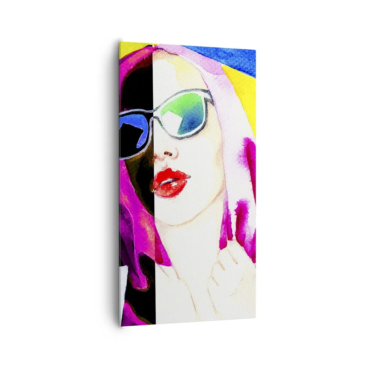 Vászonkép - Nem vagyok fehér és nem vagyok fekete - 65x120 cm