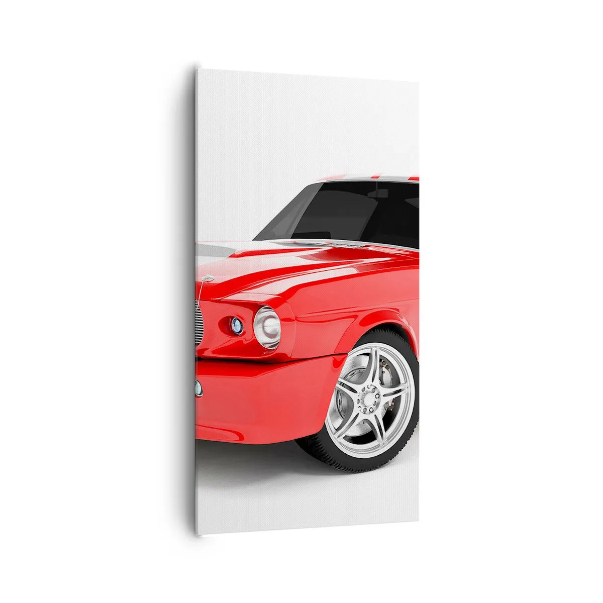 Vászonkép - Mustang olyan gyors, mint a szél - 65x120 cm