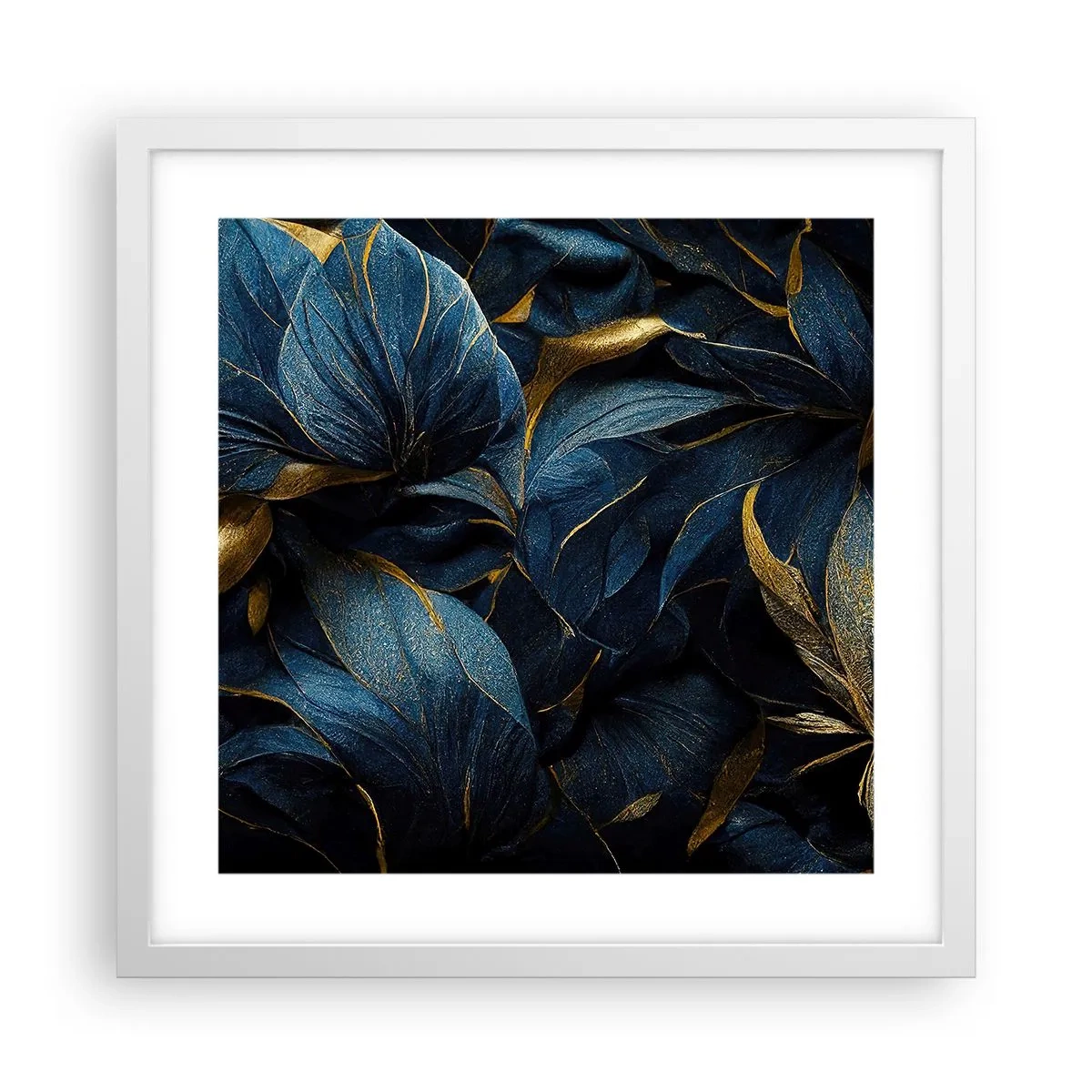 Poszter fekete keretben - Arannyal bélelt - 40x40 cm