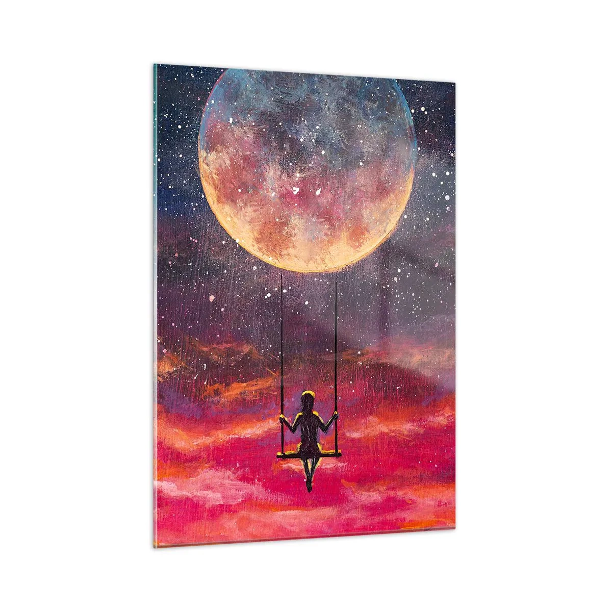 Üveg kép - Álmodozva - 50x70 cm