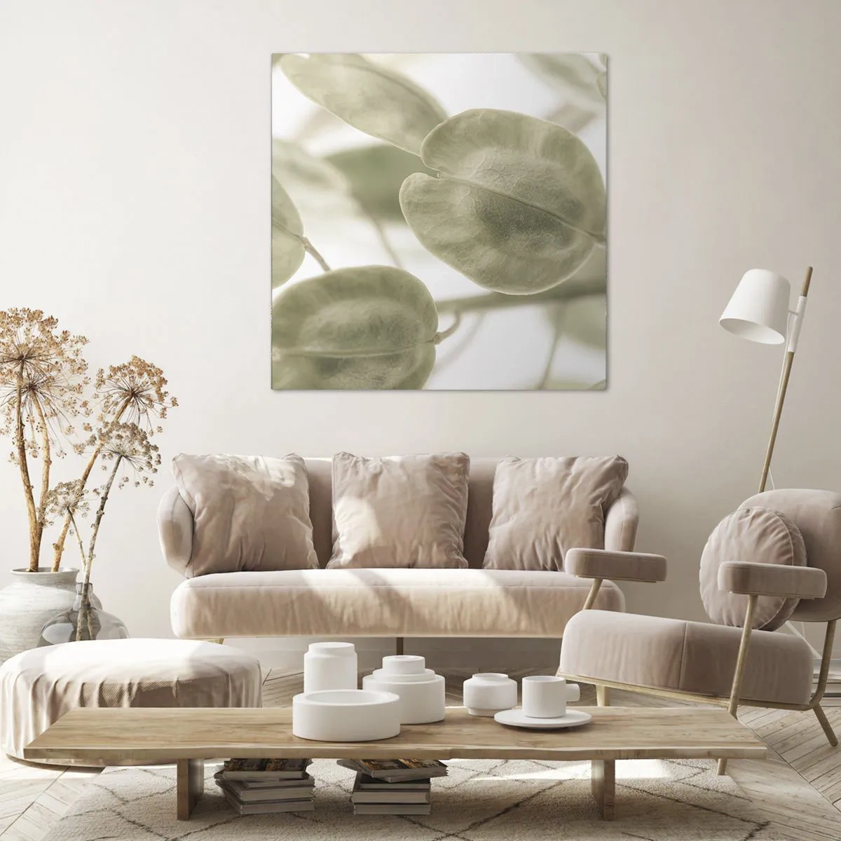 Vászonkép - Kezdetben levelek voltak... - 70x70 cm