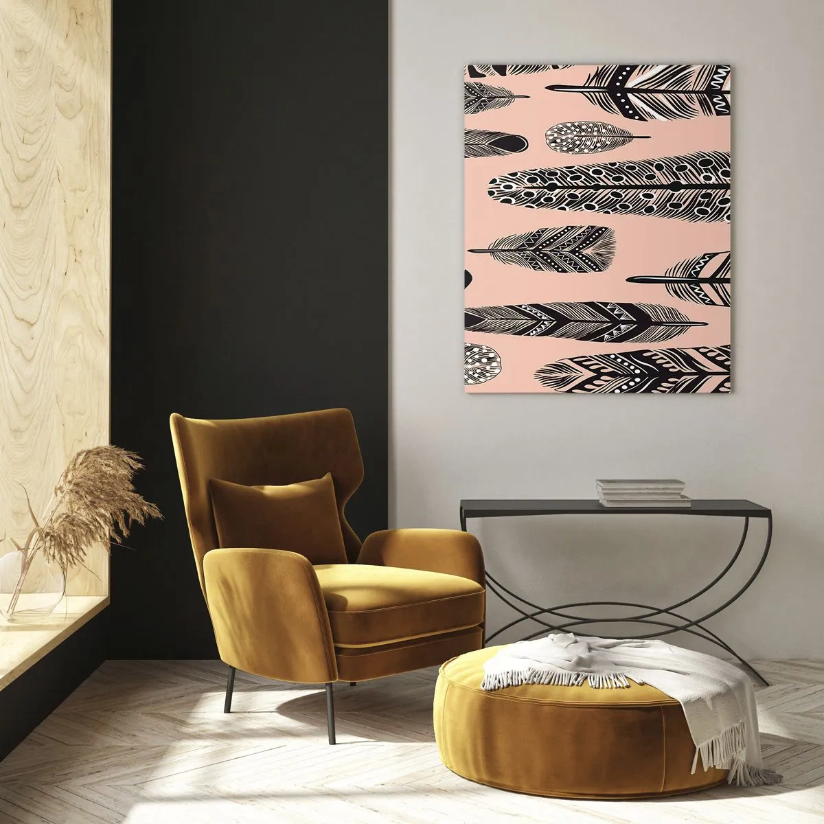 Üveg kép - Indiai gyűjtemény - 80x120 cm