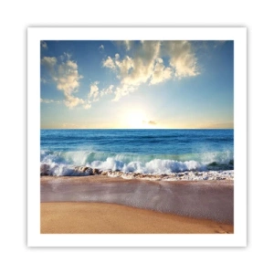 Poszter - Mozgás és nyugalom egyszerre - 60x60 cm