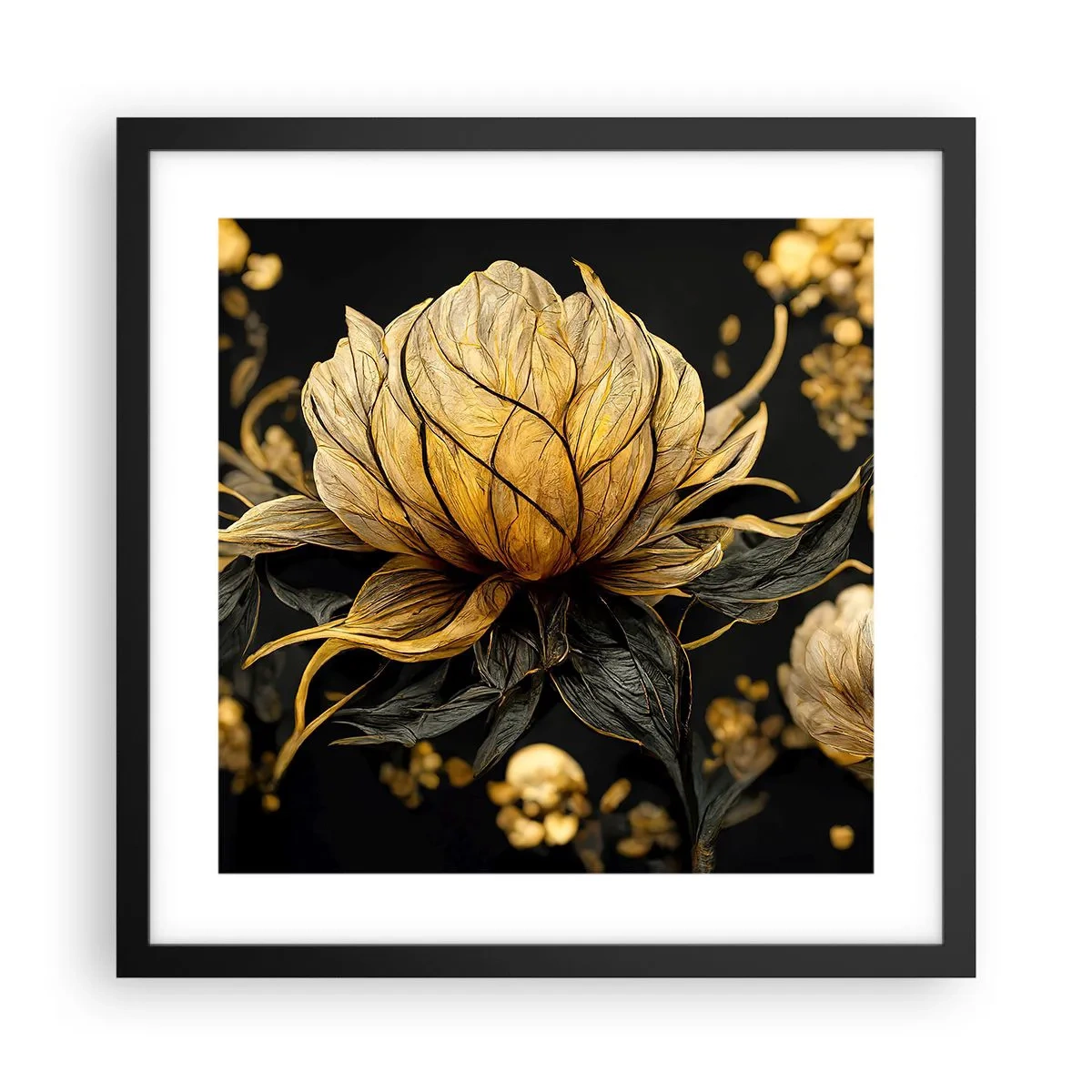 Poszter fehér keretben - Finom törékenység - 40x40 cm