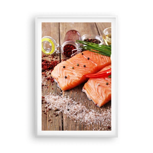 Poszter fekete keretben - Norvég kaland a konyhában - 61x91 cm