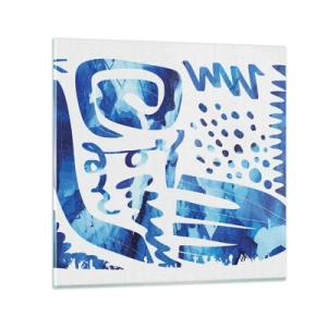 Üveg kép - Vissza a gyökerekhez - 60x60 cm