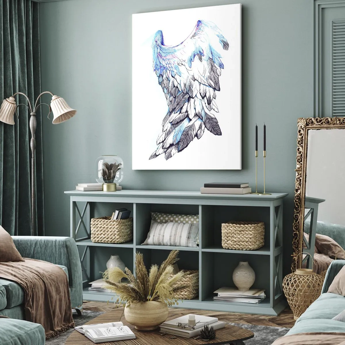 Vászonkép - Szükségem van szárnyakra - 80x120 cm