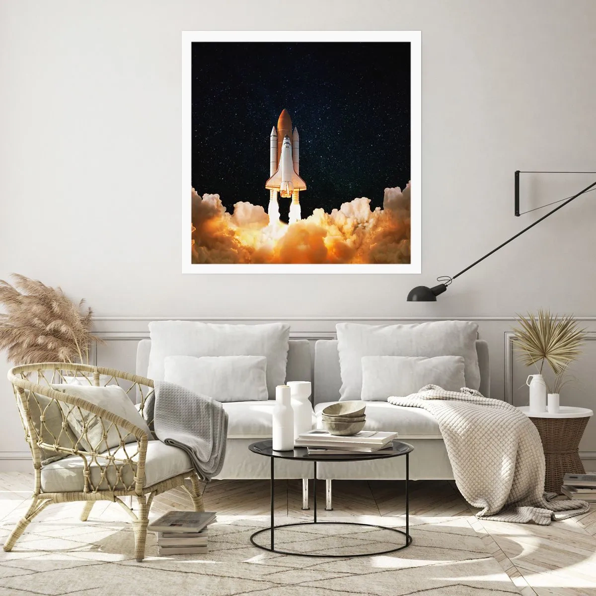 Poszter - Ad astra! - 50x50 cm