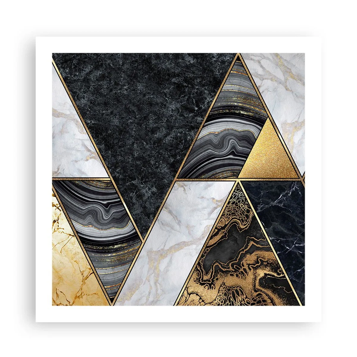 Poszter - Kőről kőre - 60x60 cm